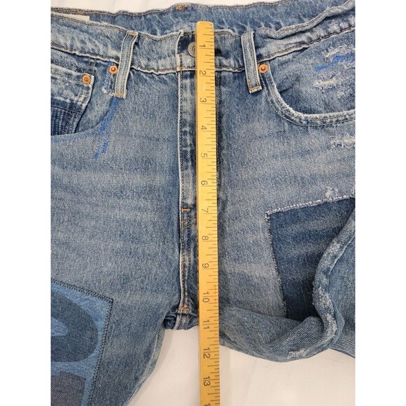 LEVIS 512 SLIM TAPER FIT Patches 5- Pocket Zip Fly  Men's JEANS Size W 33   L30 - Picture 10 of 16